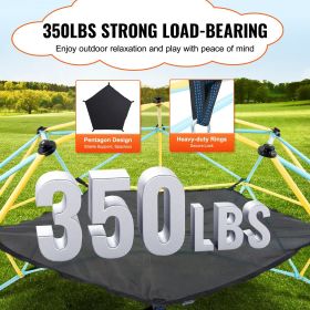 VEVOR Dome Climber Hammock,Climbing Dome Hammock Suitable for 10ft Dome Climbing, Load-Bearing 350 Pounds, Pentagon Jungle Gym Hammock for Outdoo