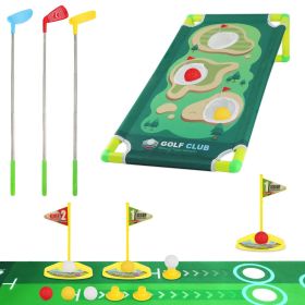 Toddler Golf Club Toy Set For Boys Girls Aged 3-8Years Old With Retractable Golf Clubs Indoor Outdoor Educational Kids Toys Golf Sport Birthday C