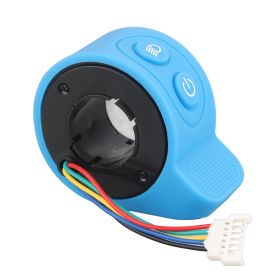 Thumb Accelerator Blue Sensitive Waterproof Speed Control Finger Throttle for HX Electric Scooter (Option: as picture)