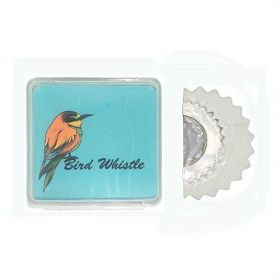 1pc Bird Whistle Toy Magic Fun Bird Caller Tongue Tricks Whistle Magic Tweeting Noisemaker Child Outdoor Sports Funny Gifts (Color: White)