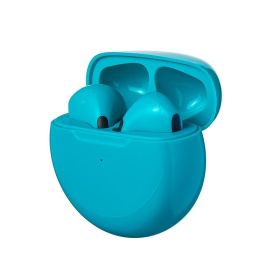 Original Pro6 TWS Touch Control Wireless Headphone Bluetooth 5.0 Earphones Sport Earbuds Music Headset For Iphone Xiaomi phones (Color: Green)