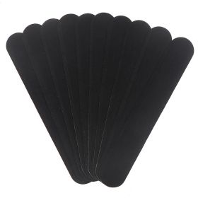 20pcs/Pack Hat Sweat Liner Cloth Skin Friendly Absorbent Sweat Pad Self-Adhesive Sizing Tape Hat Anti-Dirty Pads For Golf Baseball Tennis Cap Bla (Applicable People: Outdoor Sport, Color: Black)