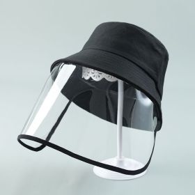Child Protection Products Hot Buy Anti-spitting Protective Hat Dustproof Cover Kids Boys Girls Fisherman Hat (Color: No black, size: 58cm)