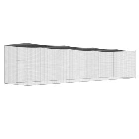 VEVOR Baseball Batting Netting, Professional Softball Baseball Batting Hitting Training Net, Practice Portable Pitching Cage Net with Door & Carr (Product Configuration: Net Only, Net Installation Length: 55 ft)