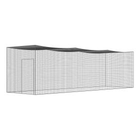 VEVOR Baseball Batting Netting, Professional Softball Baseball Batting Hitting Training Net, Practice Portable Pitching Cage Net with Door & Carr (Product Configuration: Net Only, Net Installation Length: 35 ft)