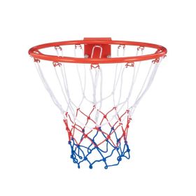 Sport Equipments Basketball Rim with Net for Indoor & Outdoor (Type: 15 Inch, Color: Orange Red)